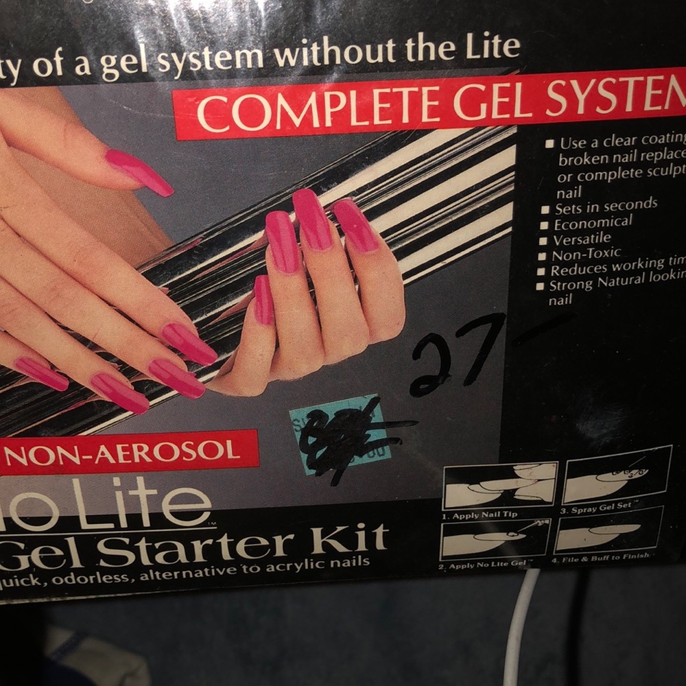 NOLITE SUPER NAIL KIT NONAEROSOL COMPLETE SET